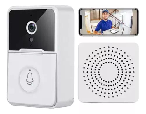 TIMBRE CAMARA WIFI CON SENSOR DE MOVIMIENTO Y VISIÓN NOCTURNA + ENVÍO GRATIS