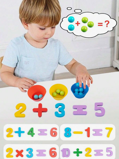 Juego de Matemáticas Montessori para Niños – Aprende Jugando