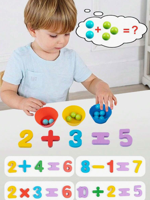 Juego de Matemáticas Montessori para Niños – Aprende Jugando